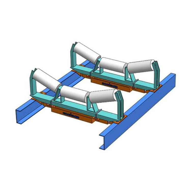 皮带秤托辊间距越大越好吗0.8-1.0m